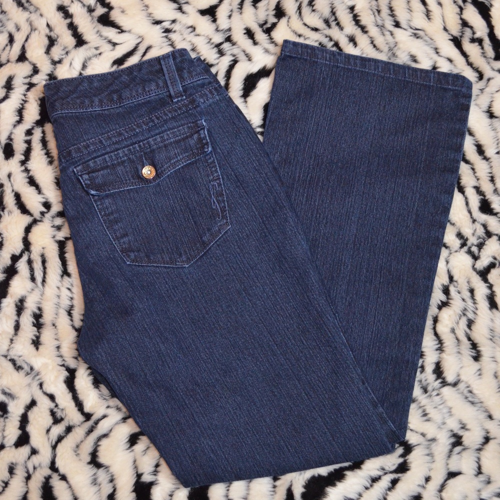 Style & Co Bootcut Flap Pocket Jeans
